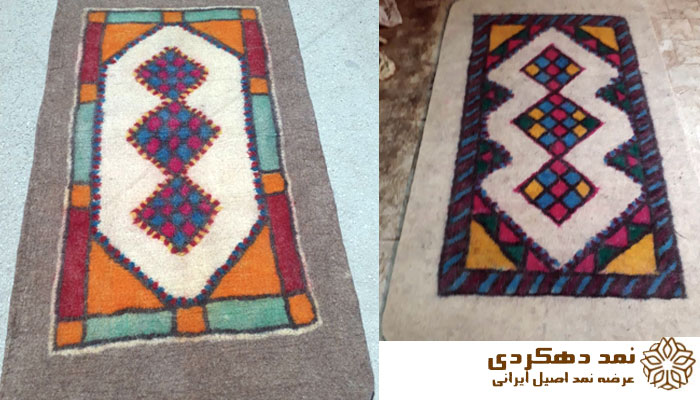 فرش نمدی سنتی